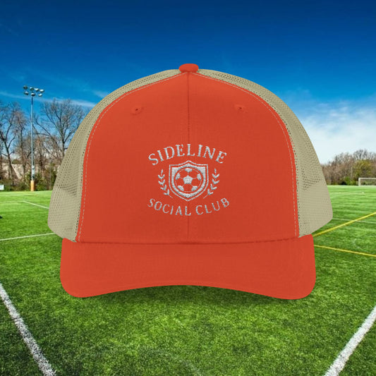 Sideline Social Club Trucker Hat – For the Fans Who Never Miss a Match