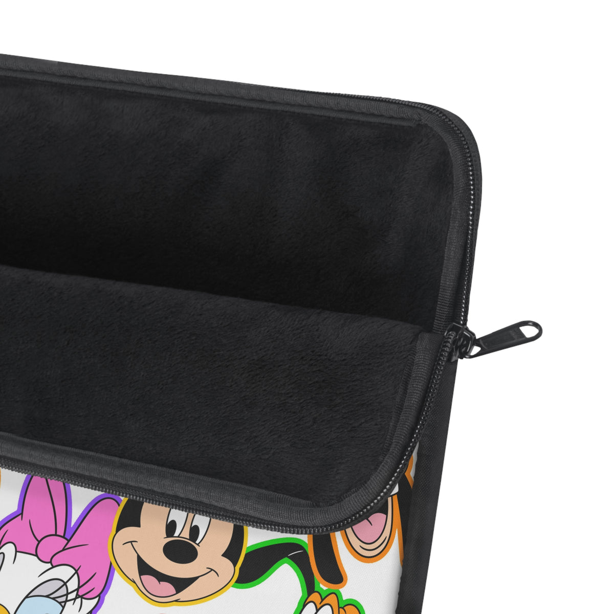 Classic Disney Faces Laptop Sleeve - Bright Color Pattern