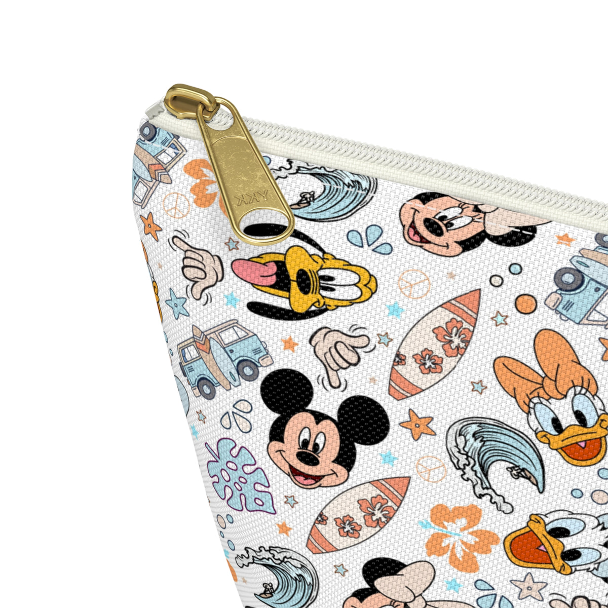 Tropical Mickey & Friends Surf Vibes Accessory Pouch