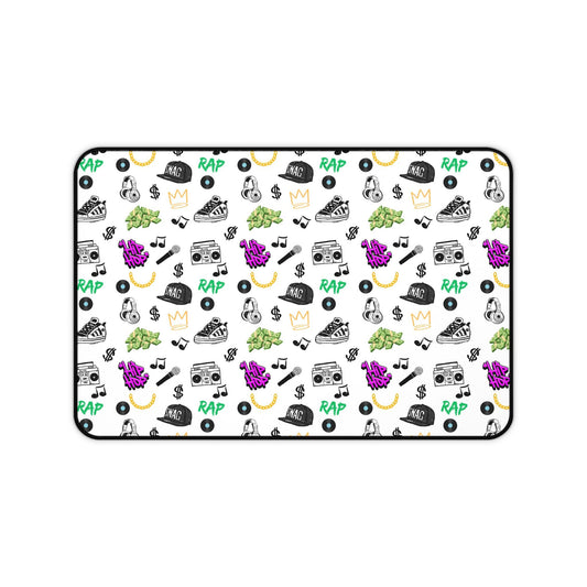 Rap and Hip-Hop Vibe Desk Mat
