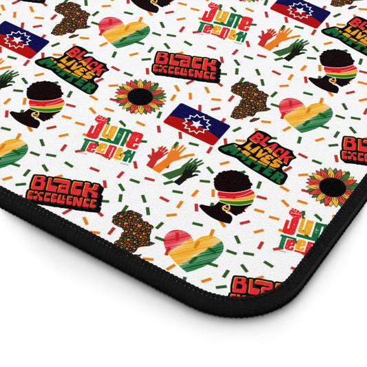 Juneteenth Inspired Desk Mat