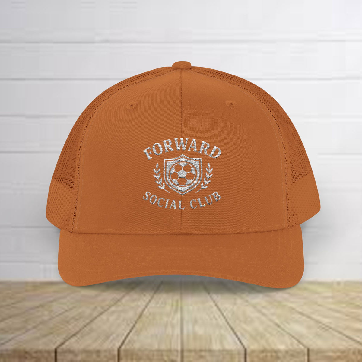 Forward Social Club in white - Snapback Trucker Cap