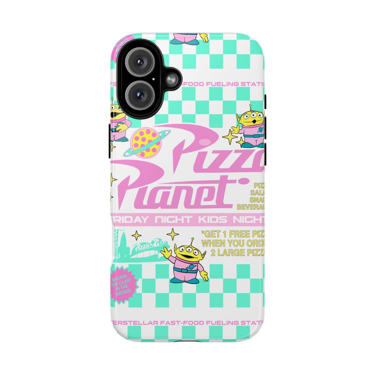 Pizza Planet Themed Phone Case