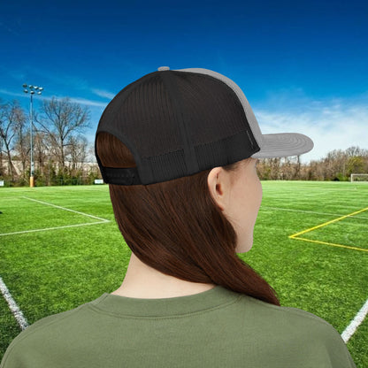 Midfielder Social Club w/Black Logo - Snapback Trucker Cap