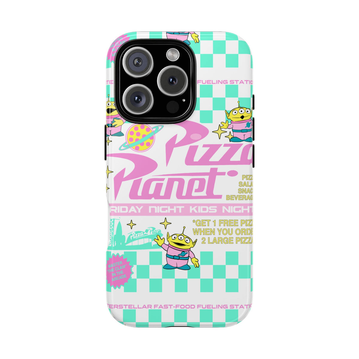 Pizza Planet Themed Phone Case