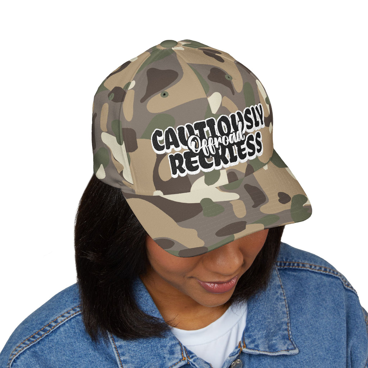 Cautiously Reckless Cap - Adventure Hat, Outdoor Baseball Cap, Gift for Adventurers, Casual Style, Trendy Headwear