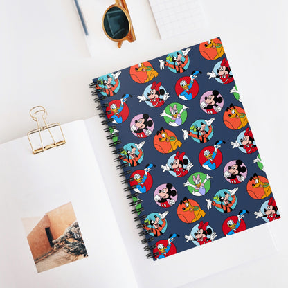 Disney Friends Spiral Notebook