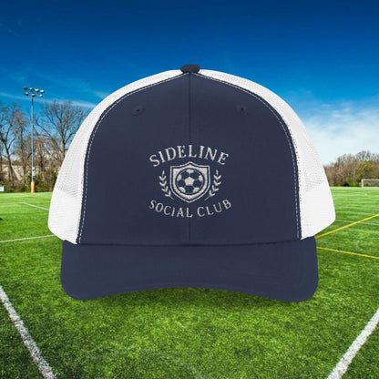 Sideline Social Club Trucker Hat – For the Fans Who Never Miss a Match