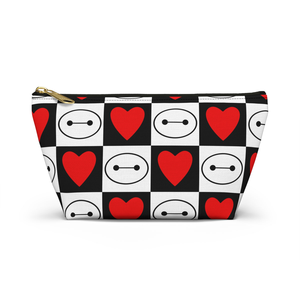 Baymax Love Inspired Checkered Accessory Pouch