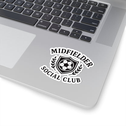 Midfielder Social Club Vinyl Kiss-Cut Stickers