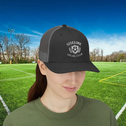 Sideline Social Club Trucker Hat – For the Fans Who Never Miss a Match