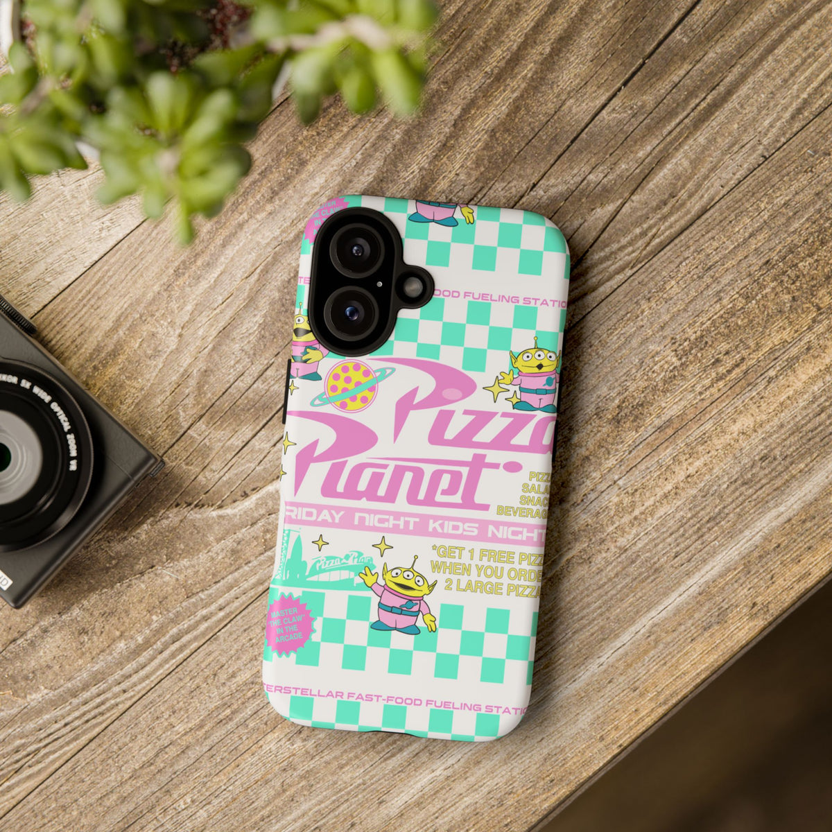 Pizza Planet Themed Phone Case