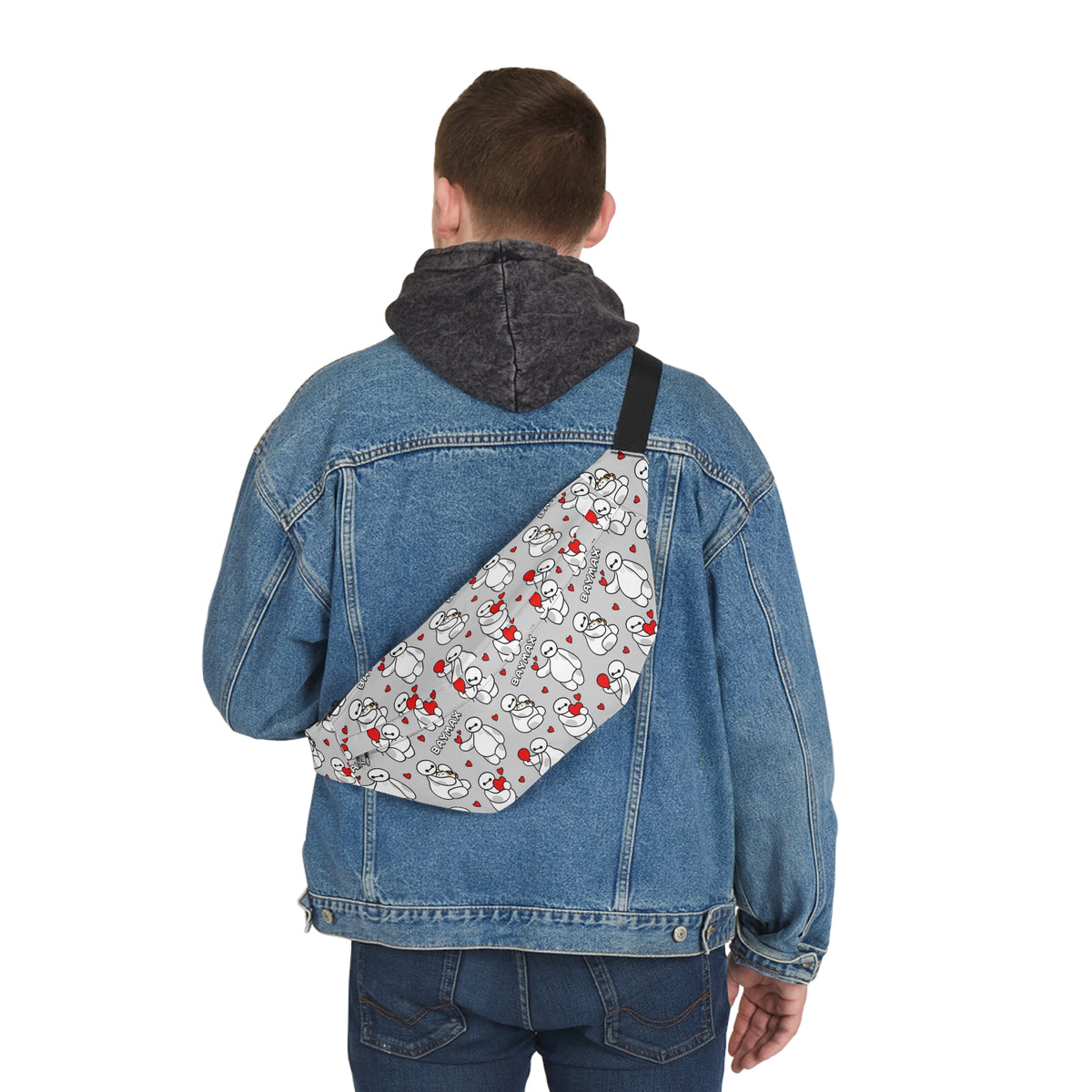 Baymax Hearts Inspired Large Fanny Pack