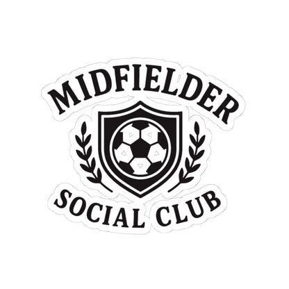 Midfielder Social Club Vinyl Kiss-Cut Stickers