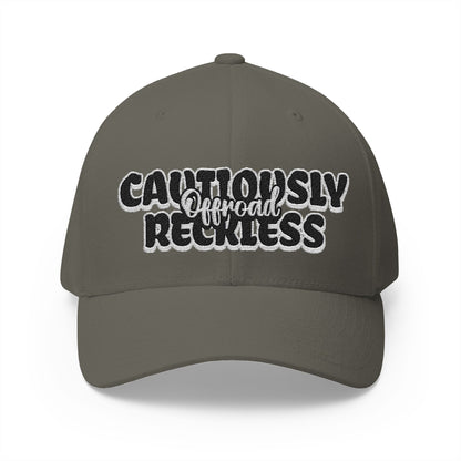 Cautiously Reckless Cap - Adventure Hat, Outdoor Baseball Cap, Gift for Adventurers, Casual Style, Trendy Headwear