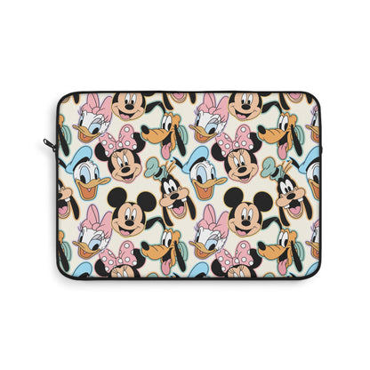 Retro Pastel Fab Five Disney Laptop Sleeve