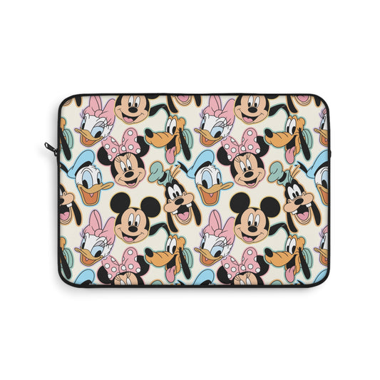 Retro Pastel Fab Five Disney Laptop Sleeve