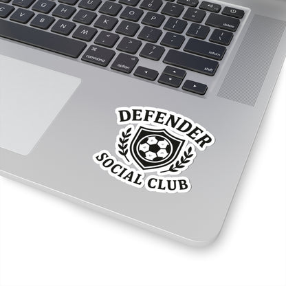Defender Social Club Kiss-Cut Sticker