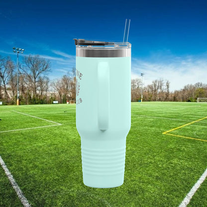 Sideline Social Club 40 oz Tumbler w/Black Logo