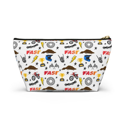 Motocross Themed Accessory Pouch