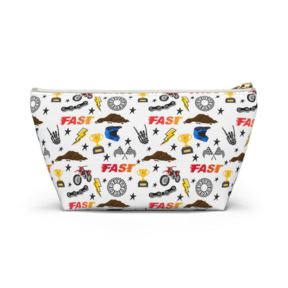 Motocross Themed Accessory Pouch