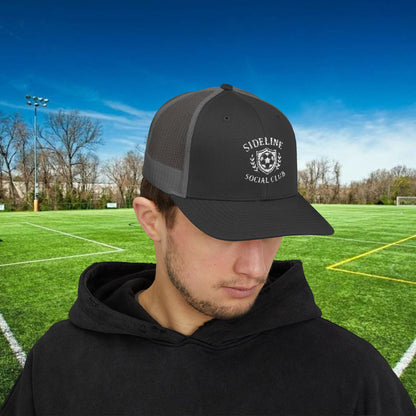 Sideline Social Club Trucker Hat – For the Fans Who Never Miss a Match