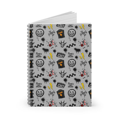 Punk Rock Spiral Notebook – Grunge, Grit & Rebellion