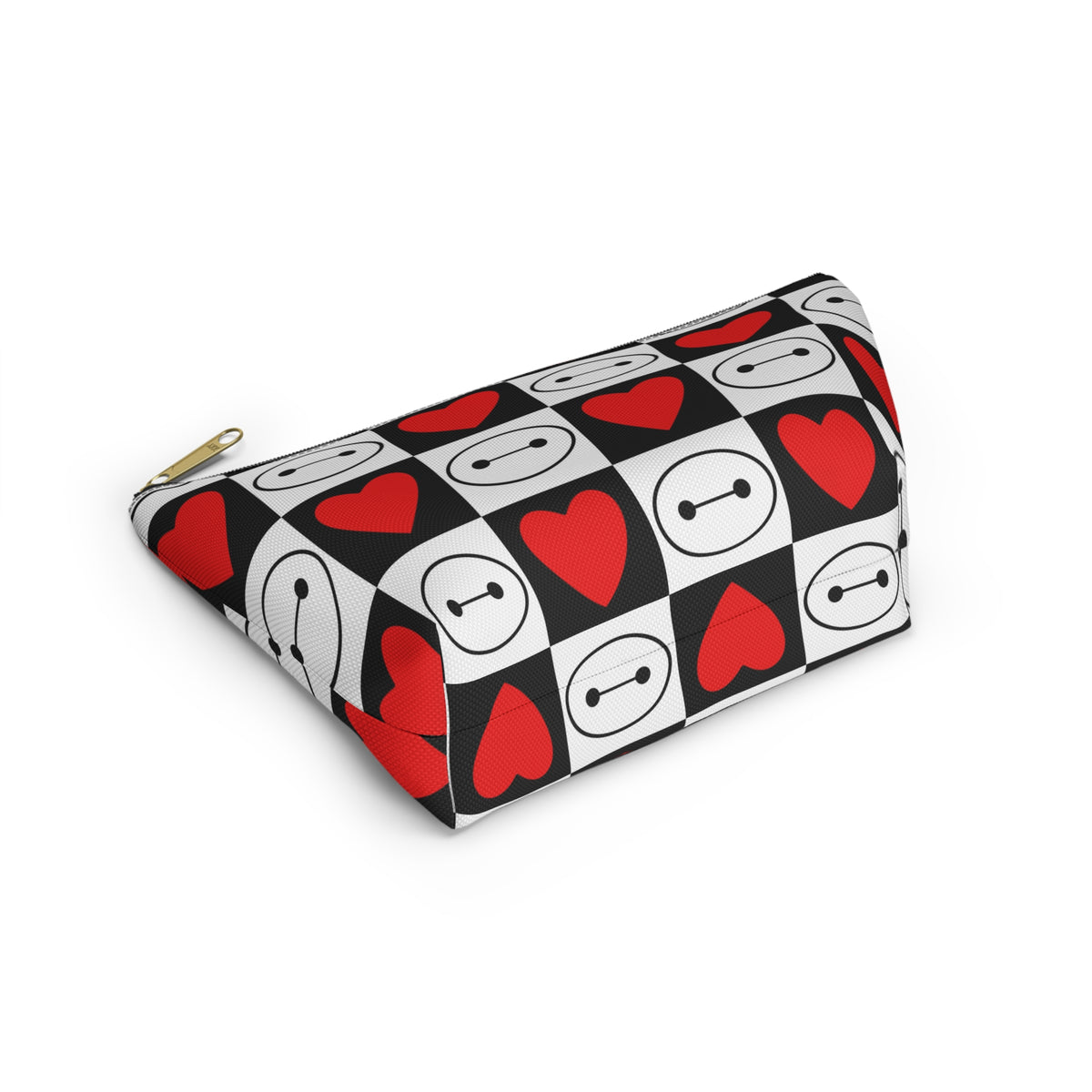 Baymax Love Inspired Checkered Accessory Pouch