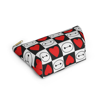 Baymax Love Inspired Checkered Accessory Pouch