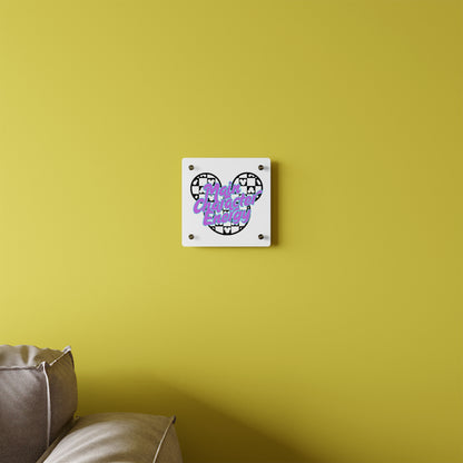 Main Character Energy Acrylic Wall Art Panel