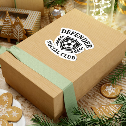Defender Social Club Kiss-Cut Sticker