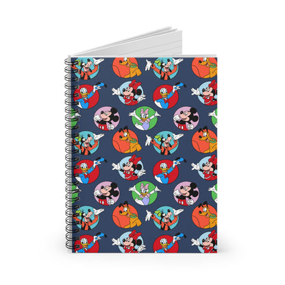 Disney Friends Spiral Notebook