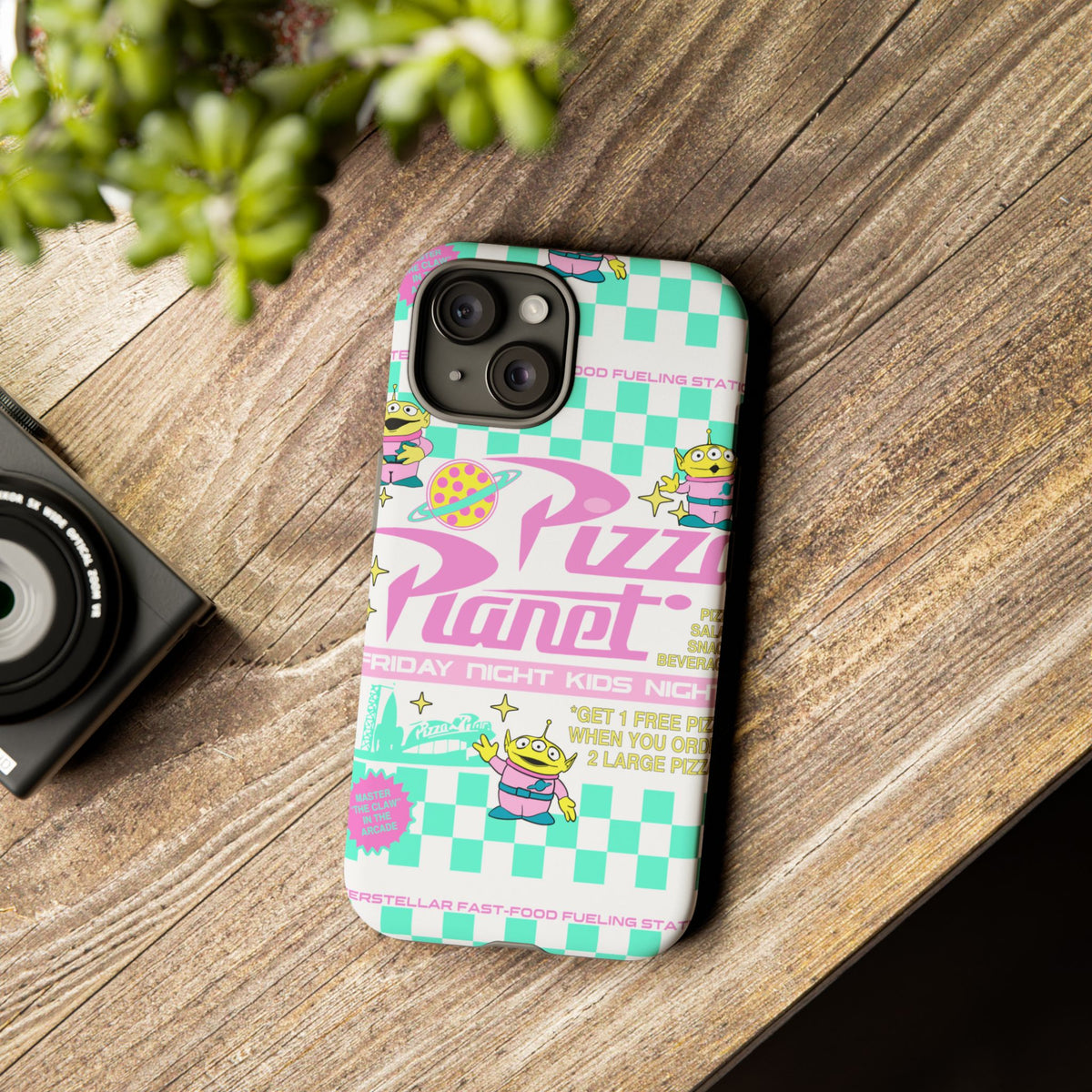 Pizza Planet Themed Phone Case