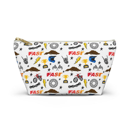 Motocross Themed Accessory Pouch