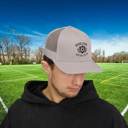 Sideline Social Club Trucker Hat – For the Fans Who Never Miss a Match