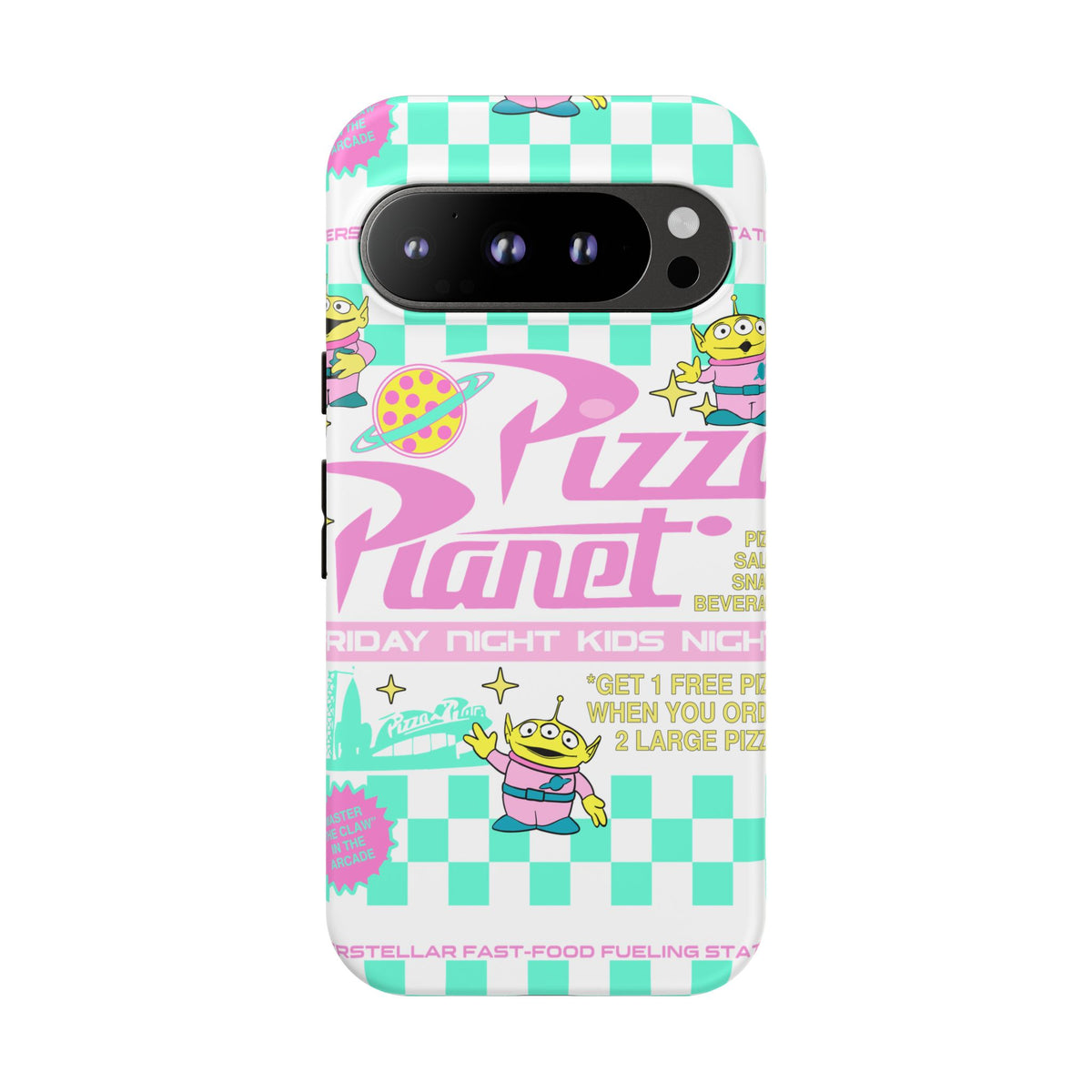 Pizza Planet Themed Phone Case