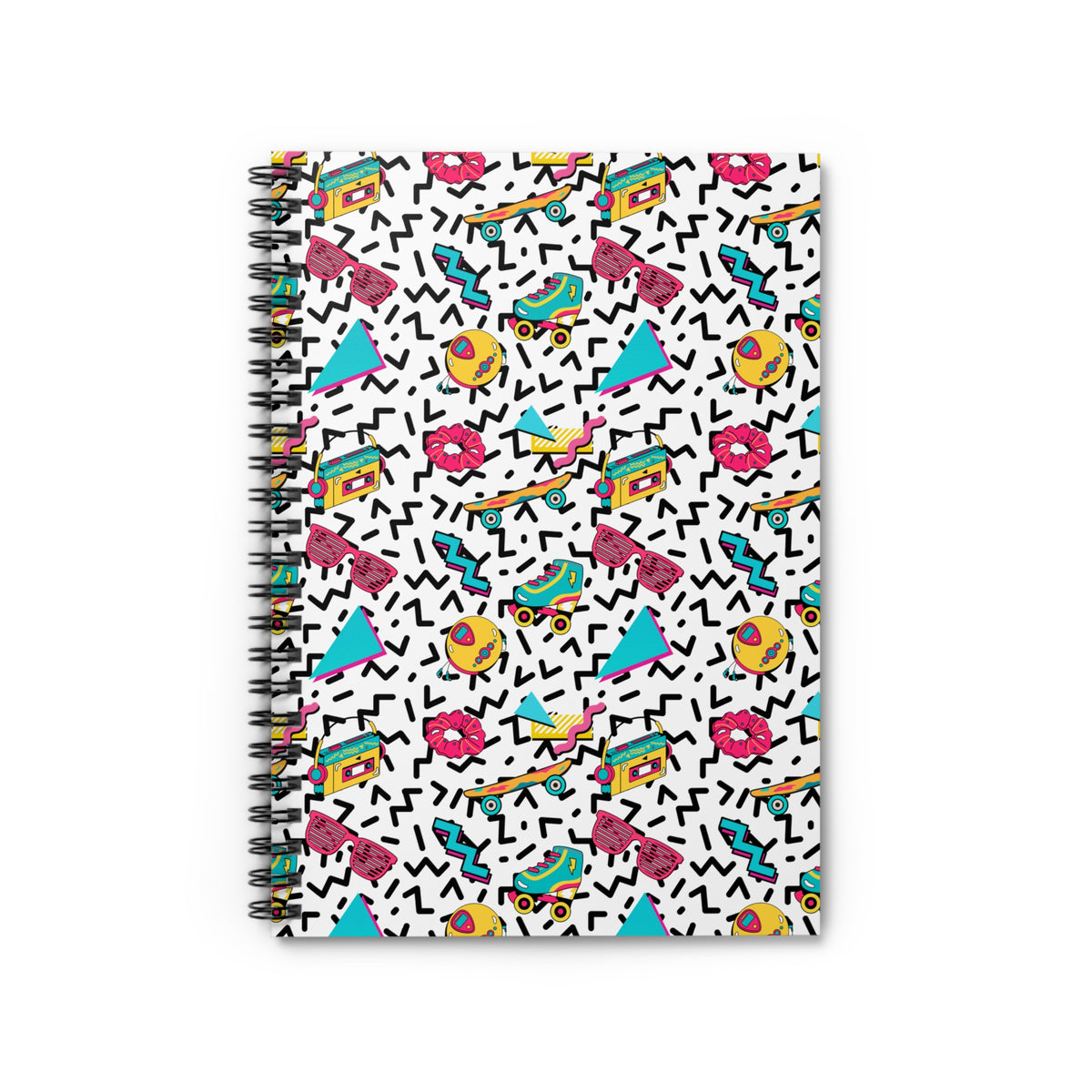 Totally 80s Spiral Notebook – Retro Vibes Only