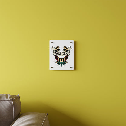 Traditional Style Tattoo Wall Art - Make Your Own Luck