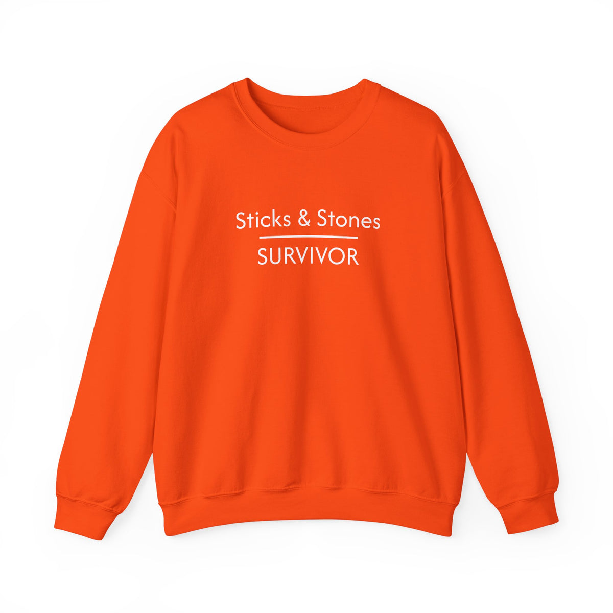 Sticks & Stones Survivor Crew Neck Sweatshirt