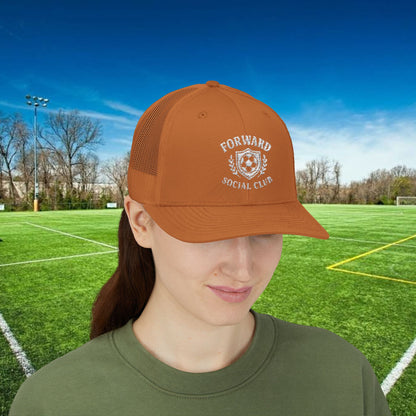 Forward Social Club in white - Snapback Trucker Cap