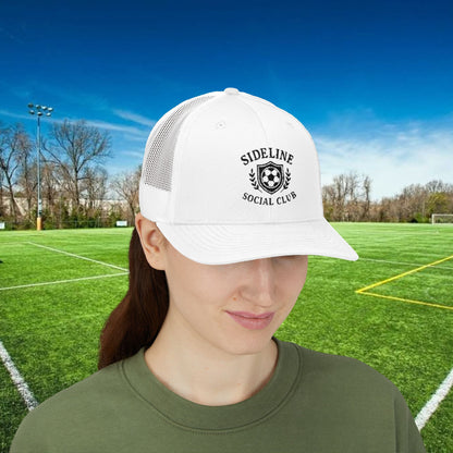 Sideline Social Club Trucker Hat – For the Fans Who Never Miss a Match