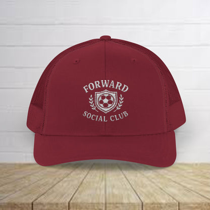 Forward Social Club in white - Snapback Trucker Cap