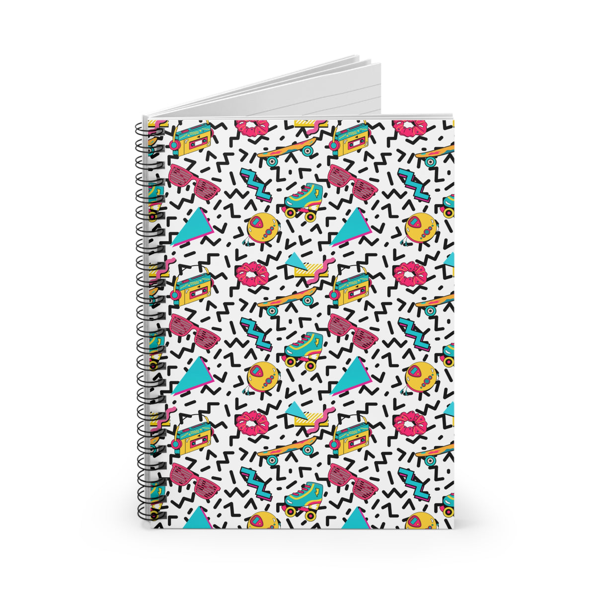 Totally 80s Spiral Notebook – Retro Vibes Only