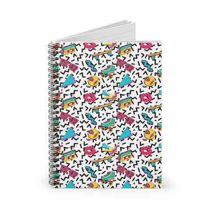 Totally 80s Spiral Notebook – Retro Vibes Only