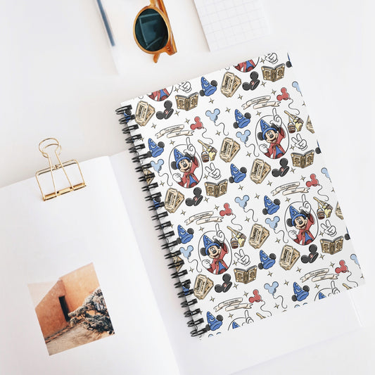 Sorcerer Mickey Spiral Notebook