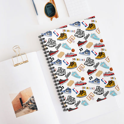 Sneakerhead Spiral Notebook – Jordan-Inspired Street Style