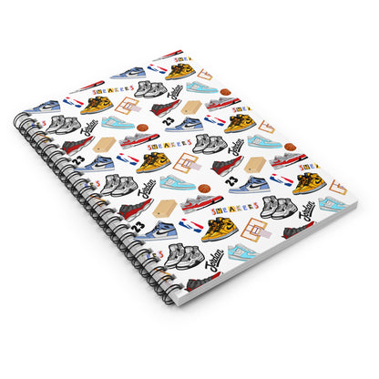 Sneakerhead Spiral Notebook – Jordan-Inspired Street Style
