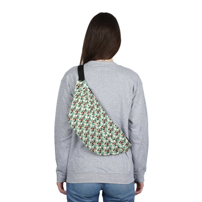 Goofy Themed Checkered Fanny Pack