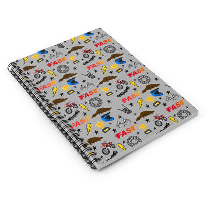 Moto Madness Spiral Notebook – Built for Speed & Dirt