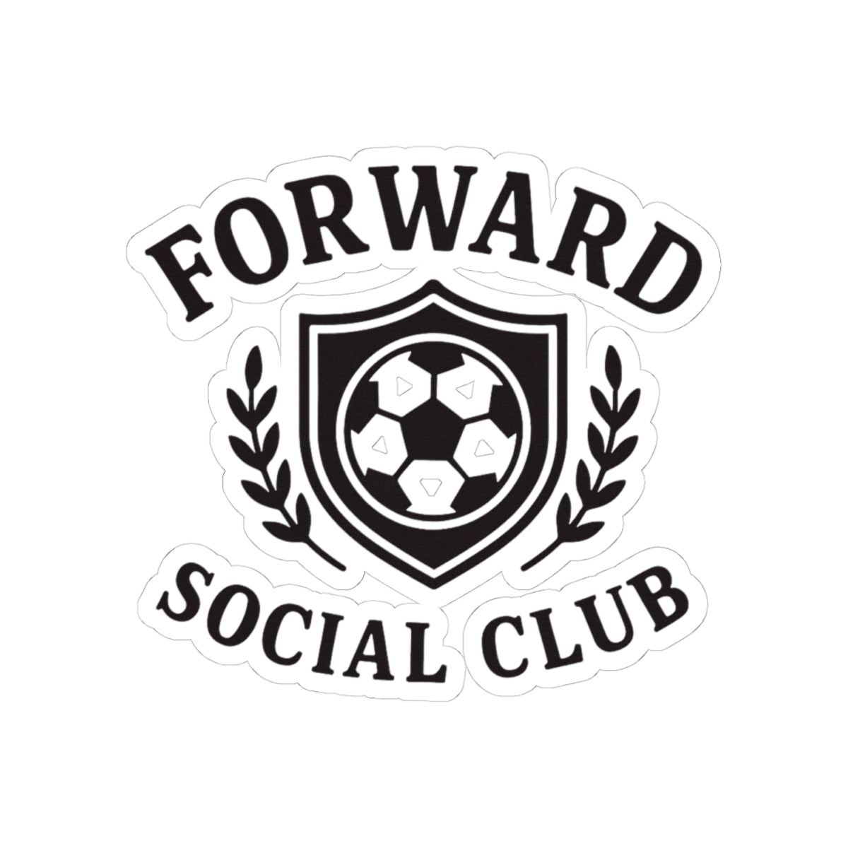 Forward Social Club Kiss-Cut Sticker